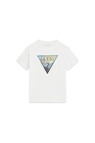 Guess Tricou băieți L6GI25K8HM4 Alb
