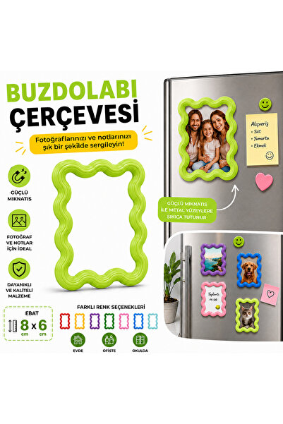 Razmo Dekoratif Buzdolabı Çerçevesi - Fotoğraf Çerçevesi