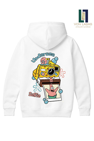 Grafftee Clothing Σφουγγαράκης Μπομπ (Sponge Bob) Βαμβακερό φούτερ υψηλής ποι...
