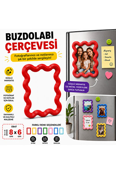 Razmo Dekoratif Buzdolabı Çerçevesi - Fotoğraf Çerçevesi