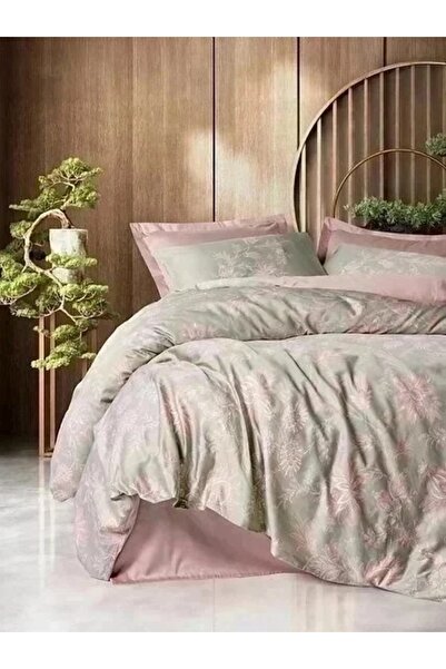 OEM Pillowcase set + pillowcase front, 100% cotton satin, 135x200 cm + 80x80 ...