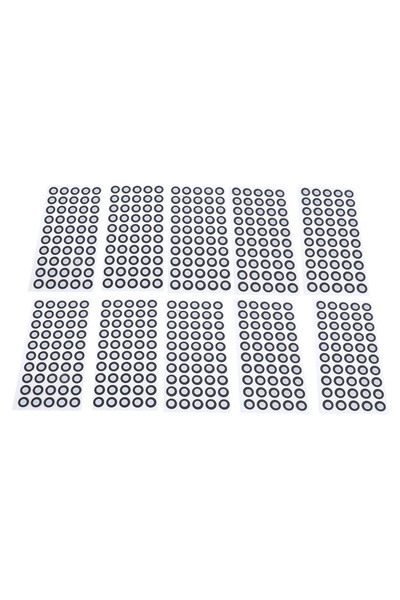 Choice GRAY 3D Scanning Dot 3D Scanning Marker 6mm ID 10mm OD Reference Point...