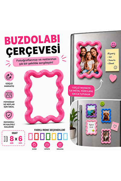 Razmo Dekoratif Buzdolabı Çerçevesi - Fotoğraf Çerçevesi