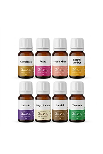 Hagen 8’li Koku Esansı Seti 8x10 ml – Hava Nemlendirici, Difüzör, Buhurdanlık...