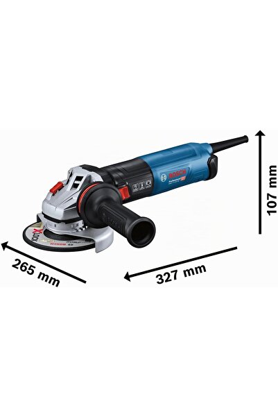 Bosch Professional Polizor unghiular GWS 17-125 S (1700 W, incl.) mâner auxil...
