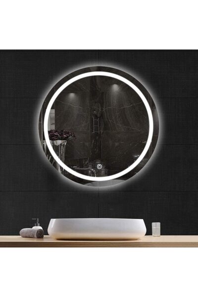 DECODEPO Oglinda LED Rotunda, 70cm, Basic Touch