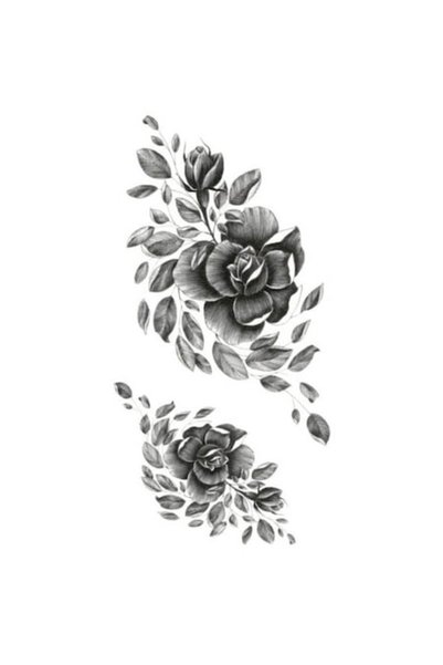 FlashTattoosRomania Tatuaj temporar, Flash Tattoos Romania, Trandafir negru, ...