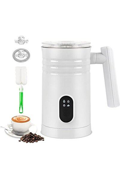 GENERAL 4 in 1 Electric Milk Frother Foam Maker 12Oz/350Ml Capacity Milk Warm...