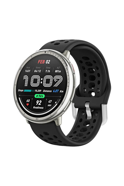 Choice71 Amazfit Active 2 Black Original Silicone Strap For Active 2 Sports B...