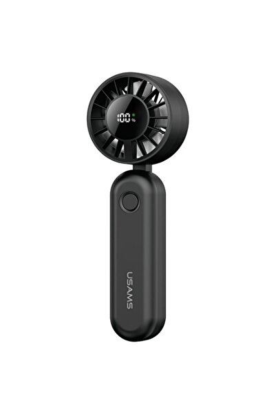 Usams Ventilator pliabil portabil mini ZB352, 3W, 1200mAh, 5 viteze, USB-C, N...