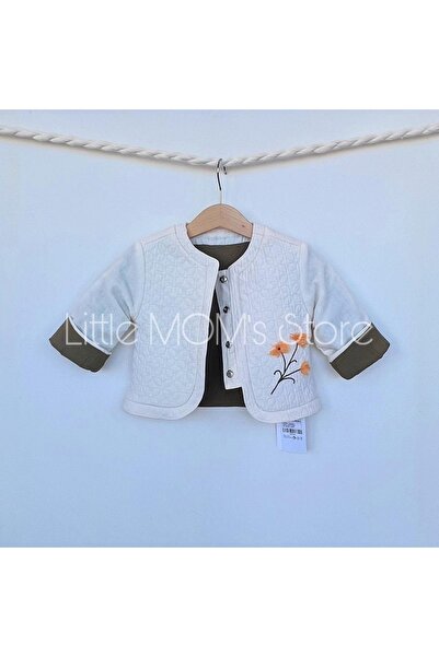 Little Mom's Store Nakışlı Kapitone Ceket