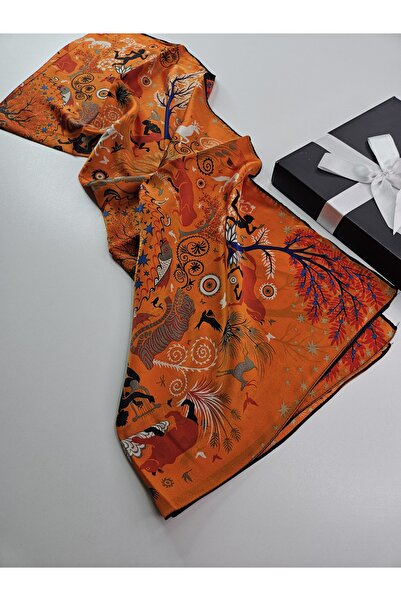 tomrisboutique Luxury Voile Silk Shawl Hijab Foulard Scarf Shawl Double Sided...