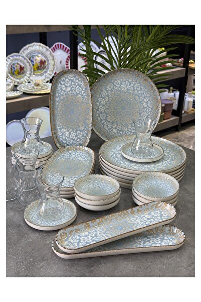 Doğudeko Samira 30 Parça 6 Kişilik Kahvaltı Takımı