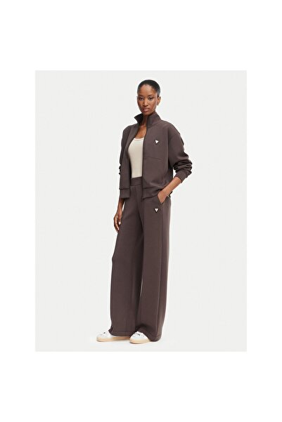 Guess Pantaloni de trening pentru femei V6YB18K4315 Maro