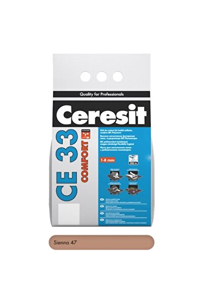 Ceresit Siena 2 kg premium CE 33 COMFORT grout, for joints between 1 and 8 mm...