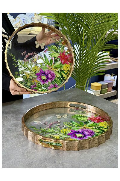 Doğudeko Luxury 2-Pack Polyurethane Tray 