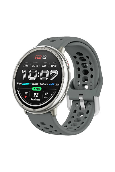 Choice77 Amazfit Active 2 Space Grey Original Silicone Strap For Active 2 Spo...