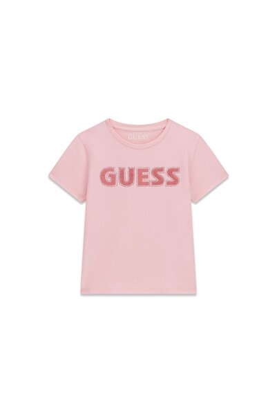 Guess Tricou de fată J6YI12K4421 Roz