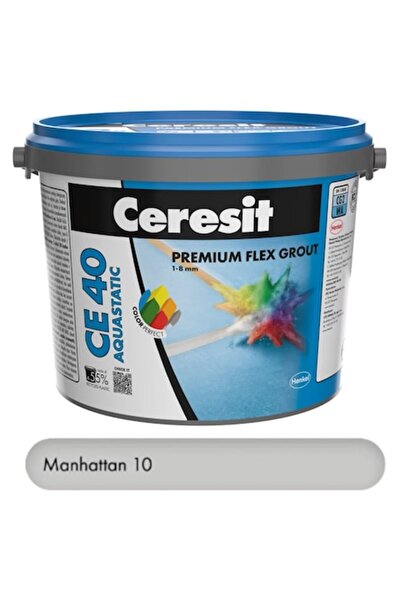 Ceresit Manhattan 2 kg chit de rosturi premium CE 40 Aquastatic, flexibil, re...