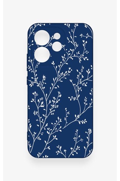 Vip Case Oppo Reno 15 Pro 5g Compatible Thin Leaf Branch Pattern Silicone Case