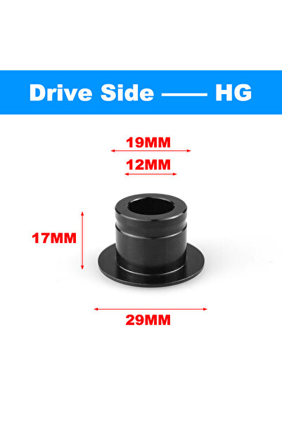 Choice drive-hg-1 180 240 350 Rear hub end cap thru endcap 12mm x 142mm 148mm...