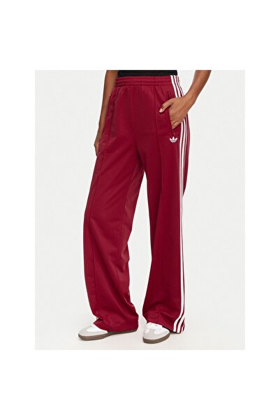 adidas Pantaloni de trening pentru femei KS4670 Roșu
