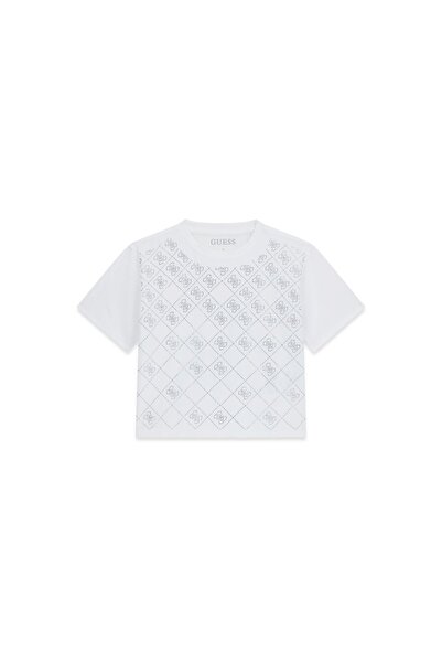 Guess Tricou de fată J6GI05K6YW4 Alb