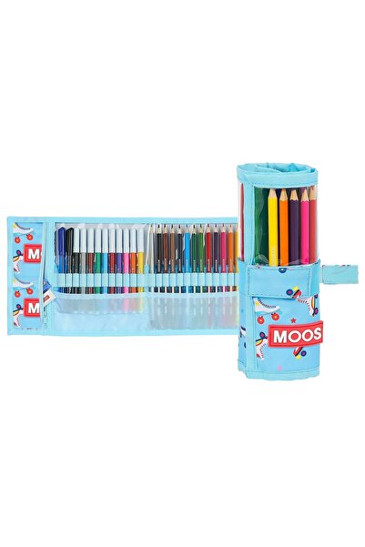 OEM Κασετίνα Βαρελάκι Γεμάτη 27τεμ Moos "rollers" 20x7cm JustNote 703168