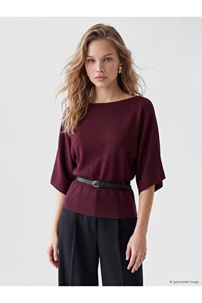LC Waikiki Sparkling Choices from Shining Store Wide Roba Collar Bat Sleeve W...