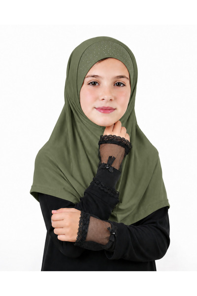 Linda Hijab Girls Hijab for Kids – Modest Islamic Headscarf for Muslim Girls,...