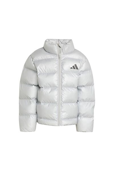 adidas Geacă de iarnă unisex pentru copii JW2474 Argintie