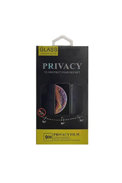 OEM Προστασία Οθόνης Privacy Tempered Glass 5D για Xiaomi Redmi 13C / Poco C65