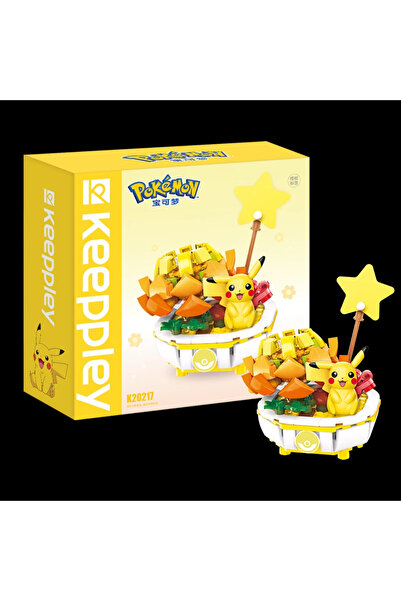 Choice 01 Pokemon Building Block Pikachu Charmander Squirtle Model Toy Home D...