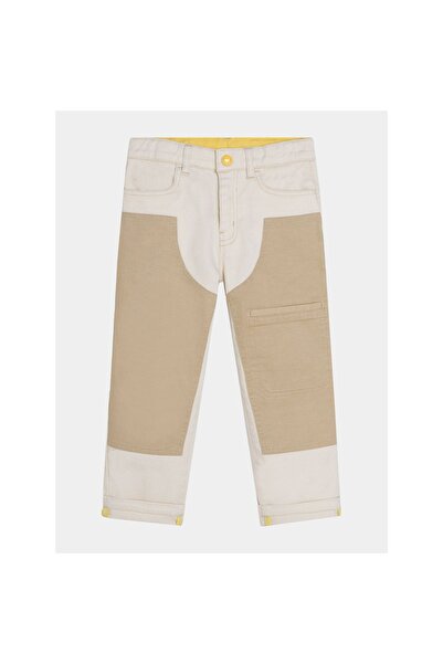 Marc Jacobs Pantaloni din material textil pentru băieți W60012 S Bej