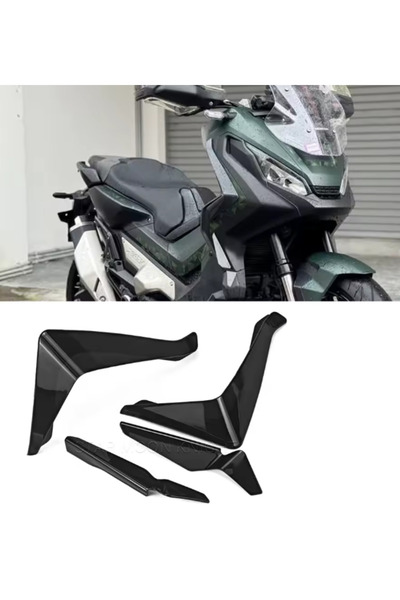 Honda X-ADV750 2017 2020 Bacak Yan Rüzgar Deflektörü AÇIK GRİ