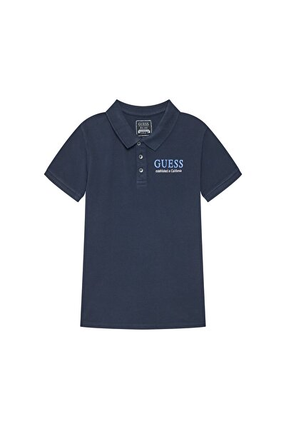 Guess Polo băieți L6GP01K9WF4 Albastru închis