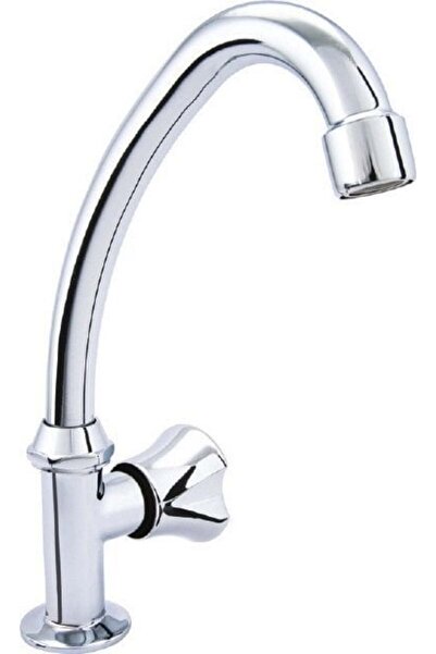 KRM Topaç Tekli Lavabo Bataryası Dönerli Alttan