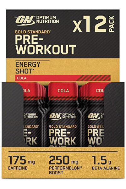Optimum Nutrition Gold Standard Pre-Workout Energy Shot, Ready to Drink Food ...