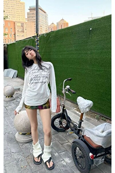 StartMore Grilzz Baby tee Kayık Yaka And Bisiklet yaka Street Wear Styler Wom...