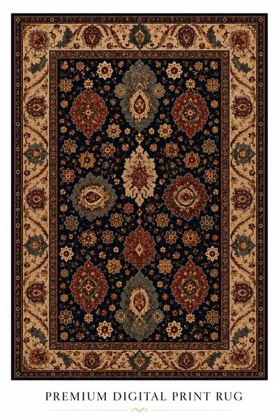 Rugs Modern Halı سجادة زخرفية حديثة بنمط تقليدي من إيتا، طراز ETA4129
