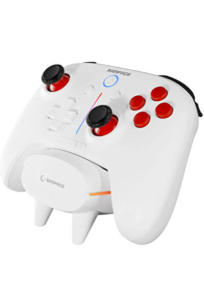 Rampage Hydra Pro Ασύρματο Χειριστήριο για PC Λευκό