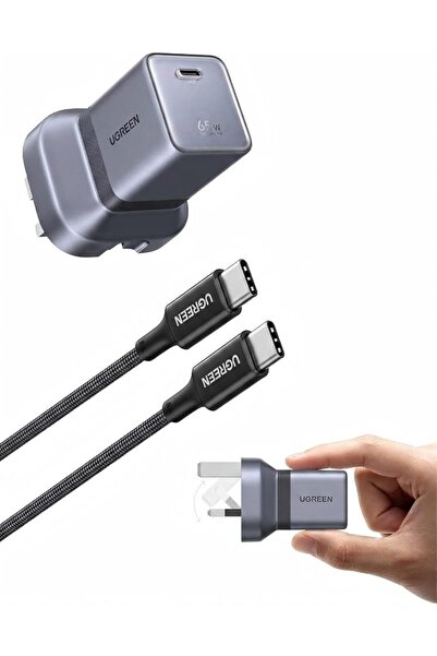 GENERAL شاحن من يوجرين بمنفذ USB-C متوافق مع آيفون 17 برو ماكس بمنفذ واحد بقو...