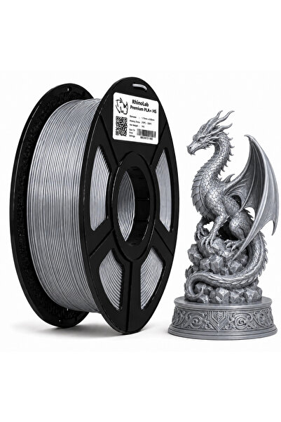 PLA+ Premium High Speed Filament - Aluminum