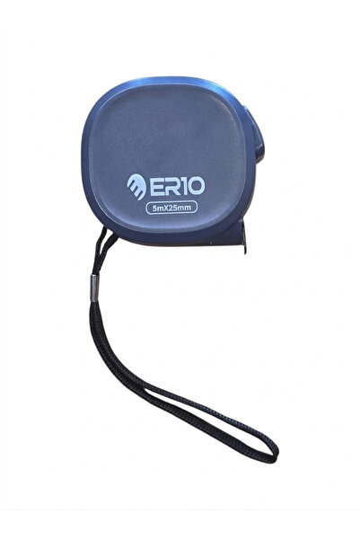 Aslan civata Er10 Şerit Metre Antrasit Autostop 5M x 25MM D36-5025