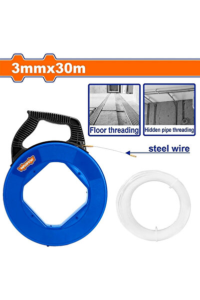 WADFOW 30m Electric Wire Puller Reel - WCAPB3M30