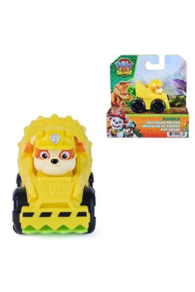 SPIN MASTERR Mini vehicul cu figurină, Patrula Cățelușilor: Filmul Dino, Pup ...