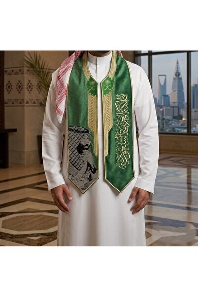 Generic Brand Saudi National Day Shawl: Pride and Elegance in Celebrating the...