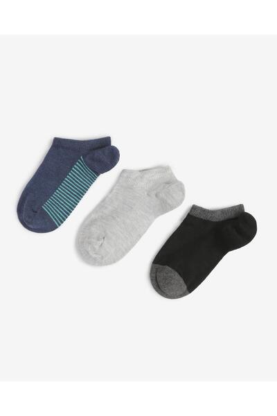Bolero Boy's 3-Piece Invisible Socks