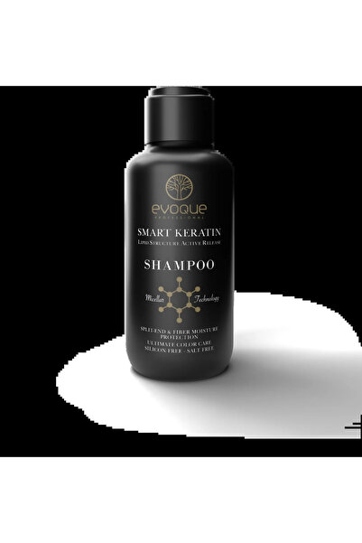 Evoque Shampoo Smart Keratin Professional Travel Size USA, 100 ml - Repair an...