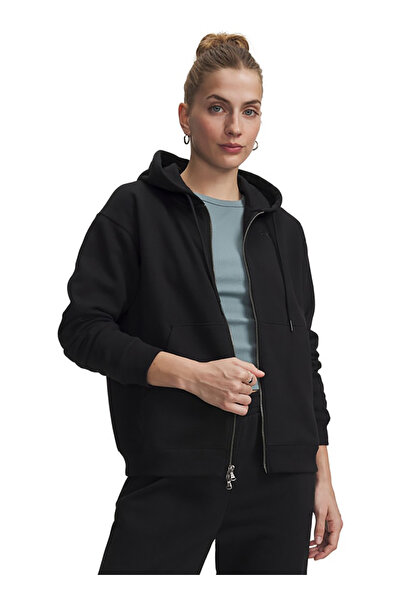 Under Armour 6015209-008 Ua Icon Hwt Terry Fz Siyah Kadın Zip Ceket